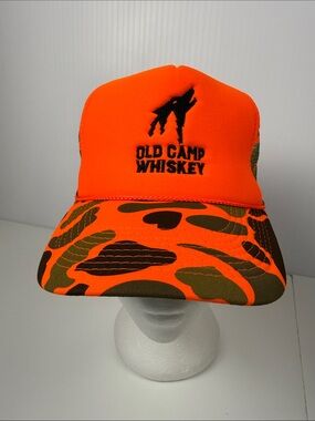 Men OTTO Orange Camo Trucker Hat
